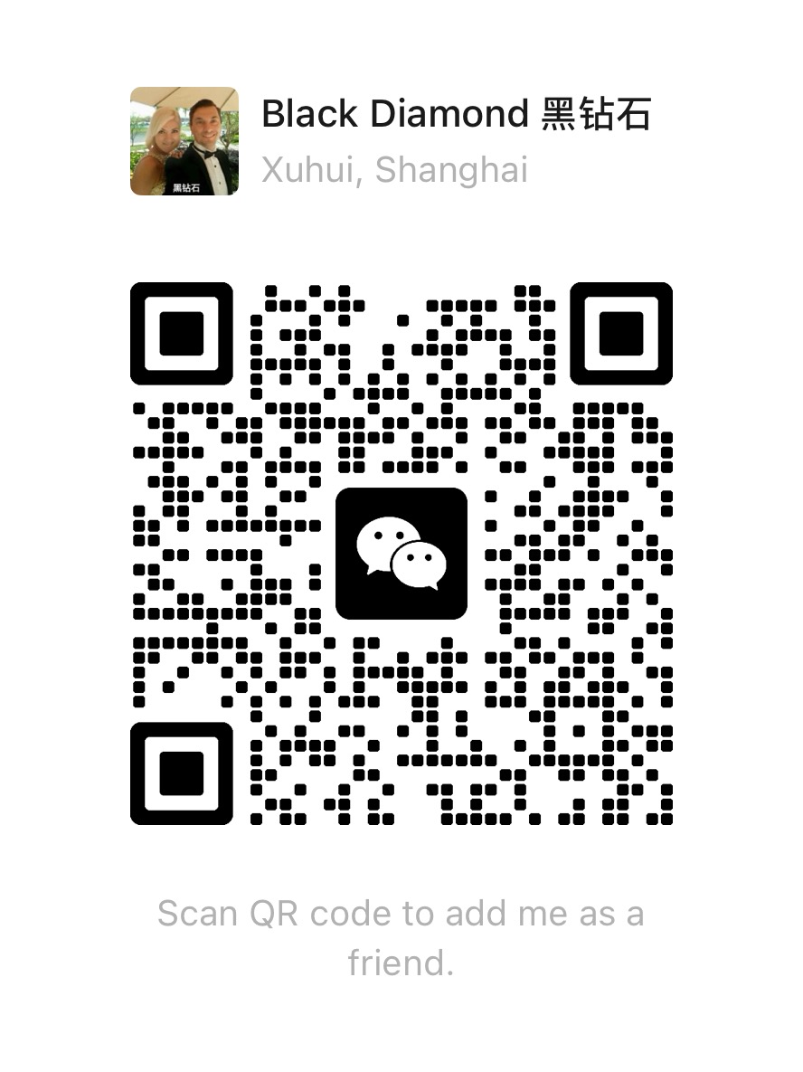 QR-код WeChat Игоря — Black Diamond 黑钻石